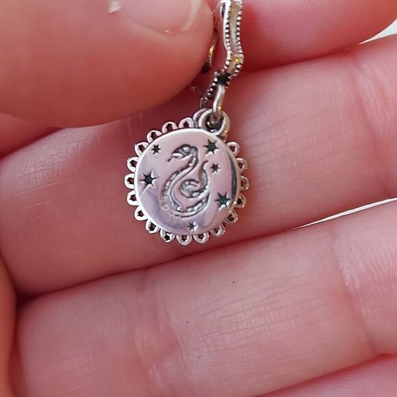925 Silver Slytherin Harry Potter Charm - Picture 6 of 8